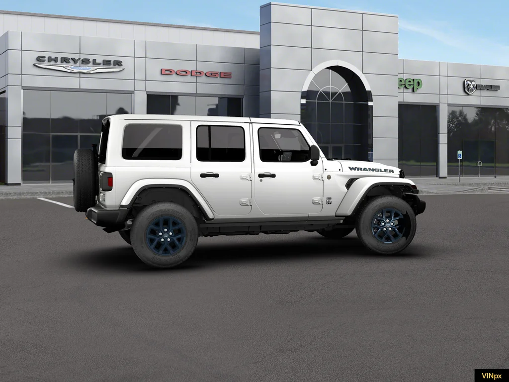 New 2026 Bright White Clear-Coat Exterior Paint Jeep  image 14