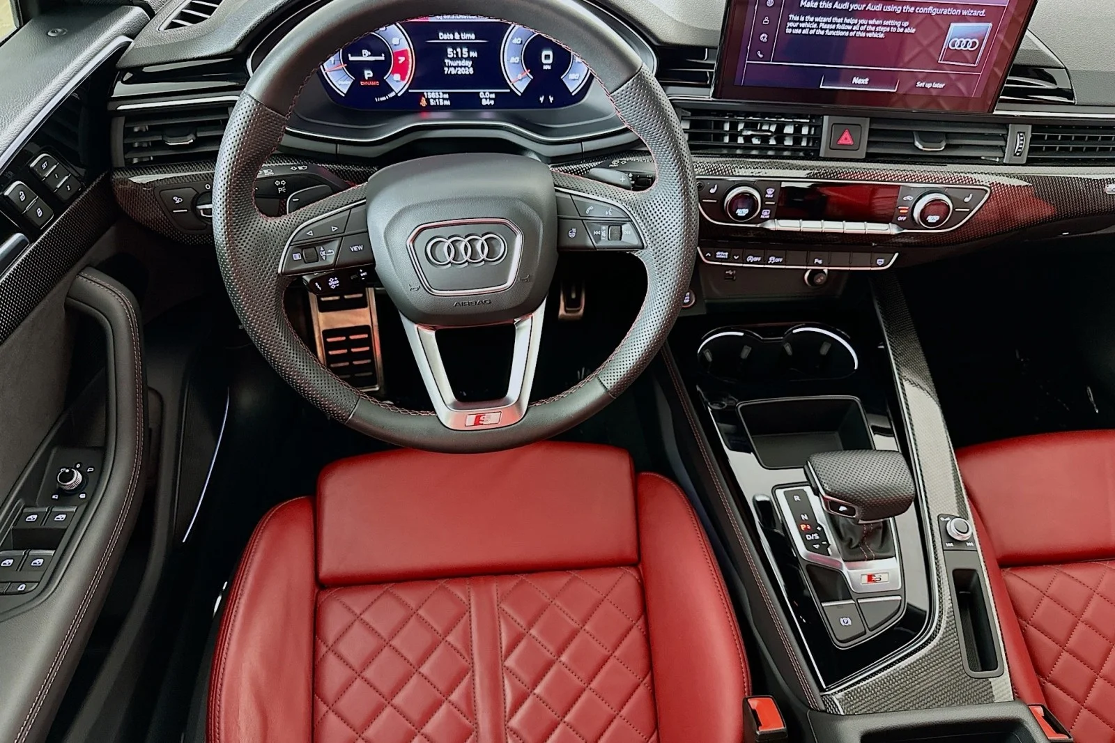 Used 2024 Chronos Gray Metallic Audi Premium Plus image 5