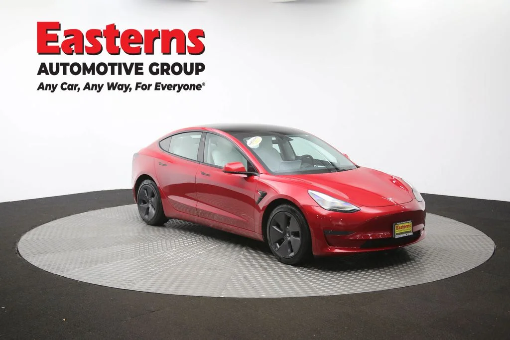Used 2023 Red Tesla Base image 45