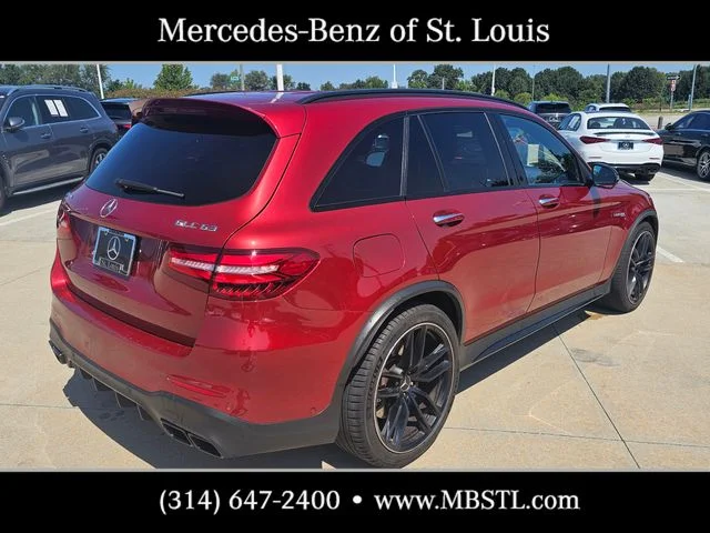 Used 2019 Red Mercedes-Benz GLC 63 AMG® image 3