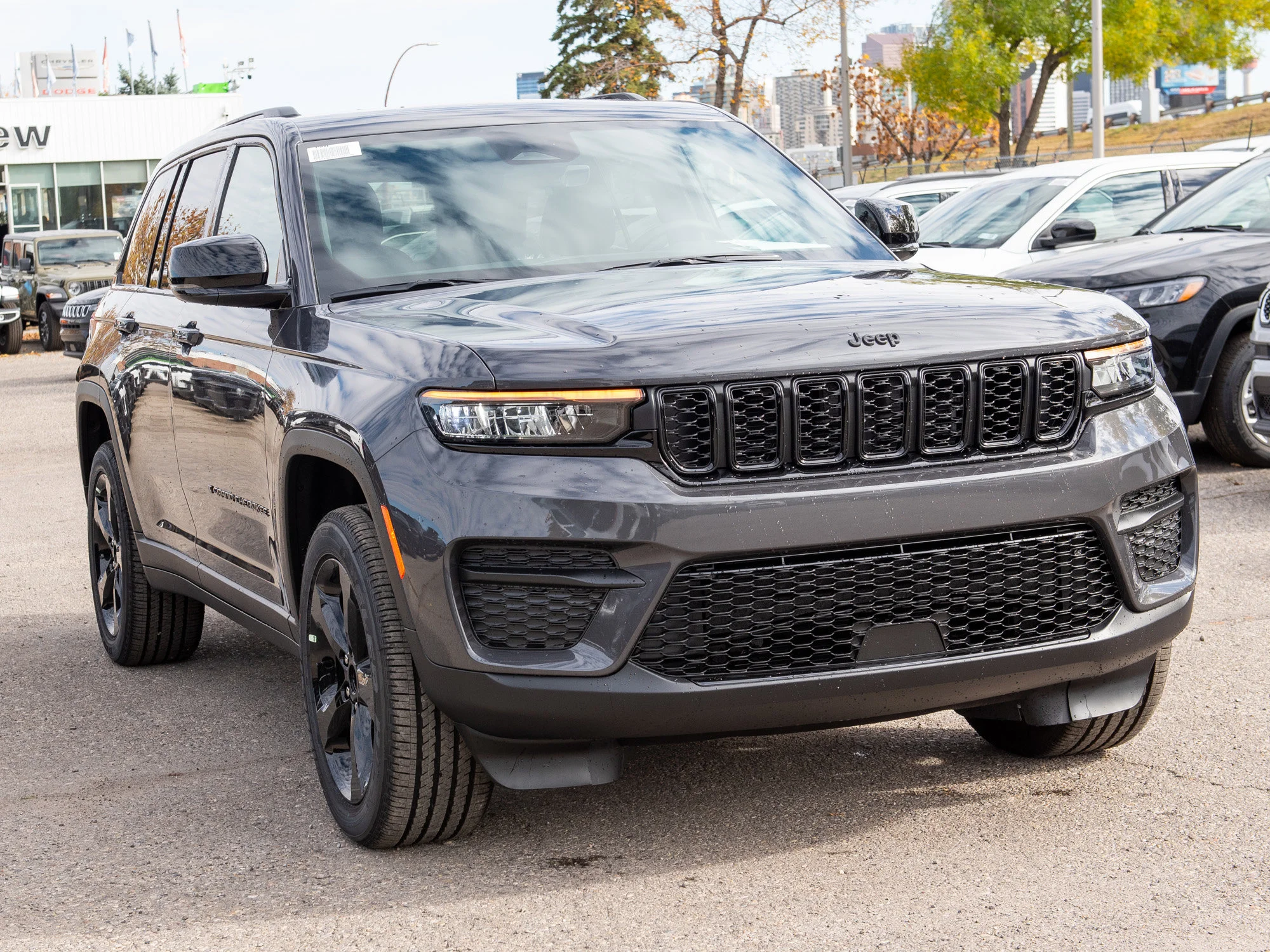 New 2025 Grey Jeep Altitude* 4x4, Sunroof, Remote Start, Heated Seats/Wheel image 6