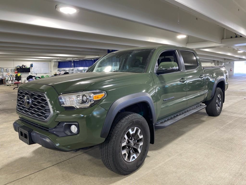 Used 2021 Army Green Toyota TRD Off-Road image 1