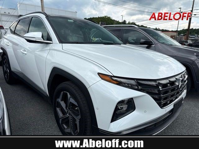 Used 2022 Quartz White Hyundai Limited image 1