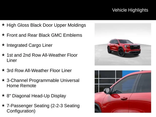 New 2026 Volcanic Red Tintcoat GMC Elevation image 14