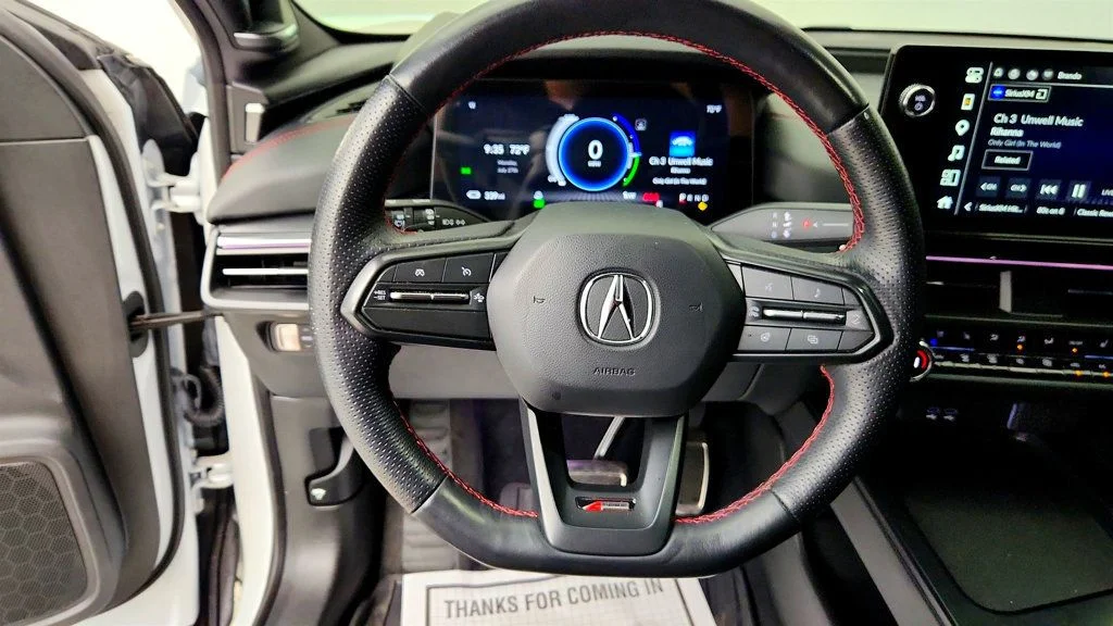 Used 2024 Snowfall Pearl Acura RWD w/A-Spec Package image 13