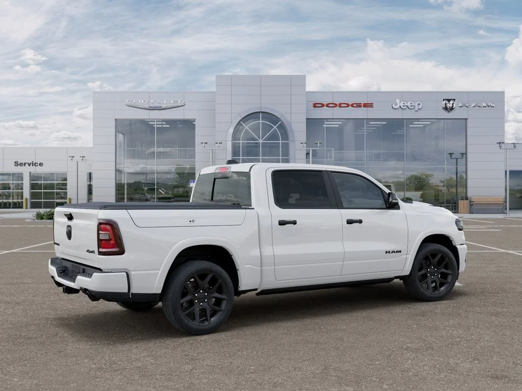 New 2027 Bright White Clear-Coat Exterior Paint RAM Laramie image 4