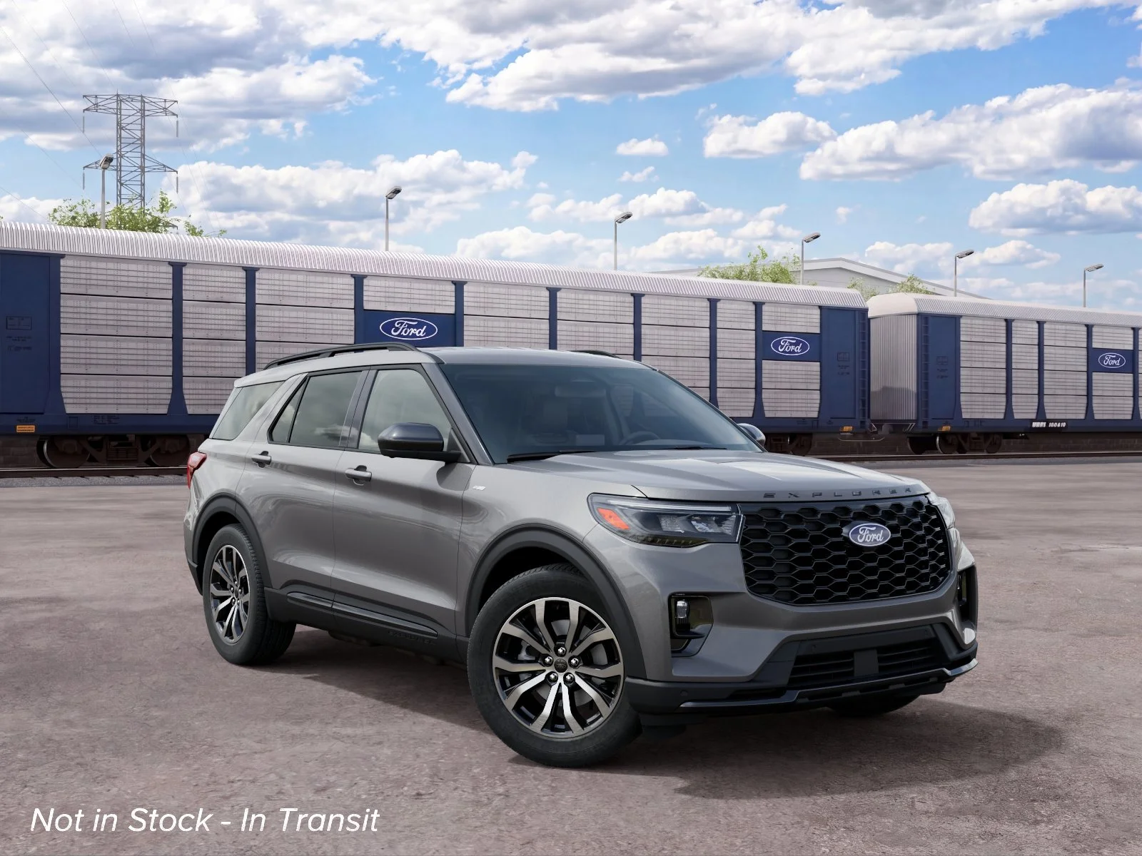 New 2027 Carbonized Gray Metallic Ford ST-Line image 4