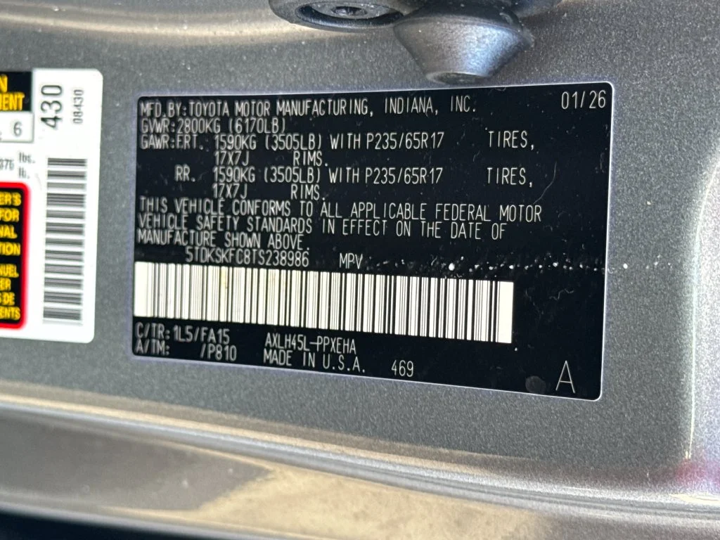Used 2026 Gray Toyota LE image 47