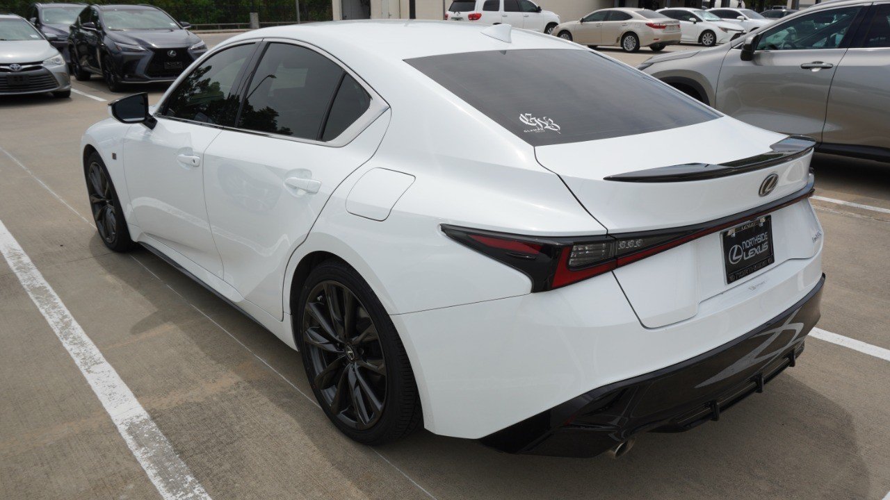 Certified Used 2025 White Lexus IS 350 F SPORT Design image 8