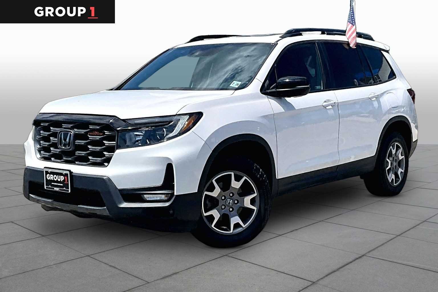 Certified Used 2023 Platinum White Pearl Honda TrailSport image 1