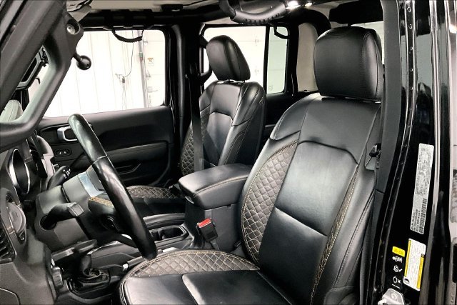 Used 2021 Black Clearcoat Jeep High Altitude image 23