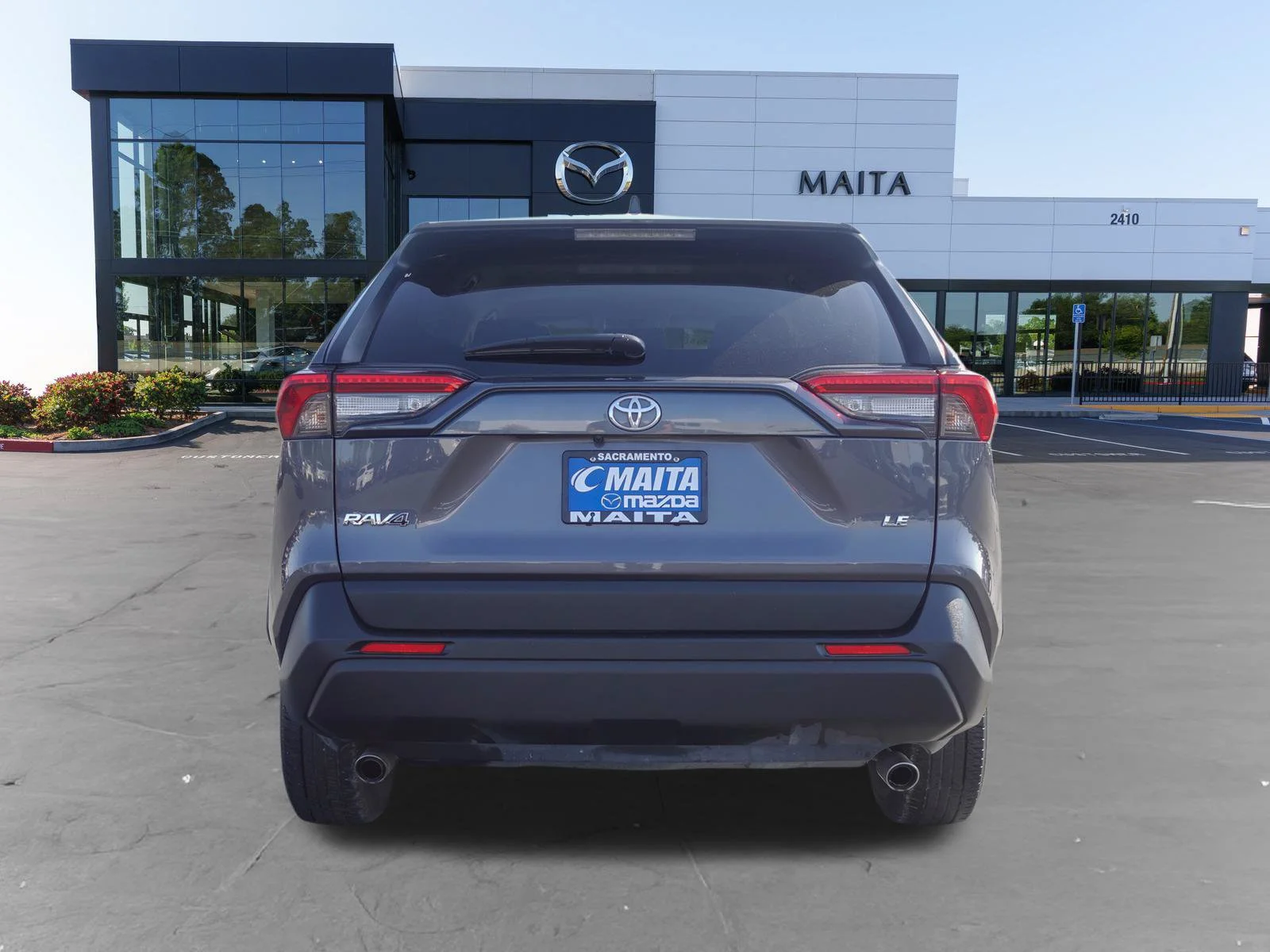 Used 2025 Magnetic Gray Metallic Toyota LE image 4