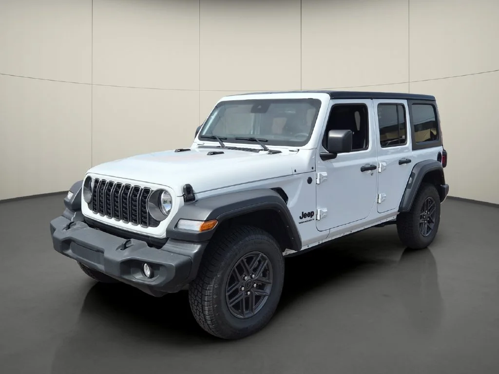 Used 2025 White Jeep Sport S image 3