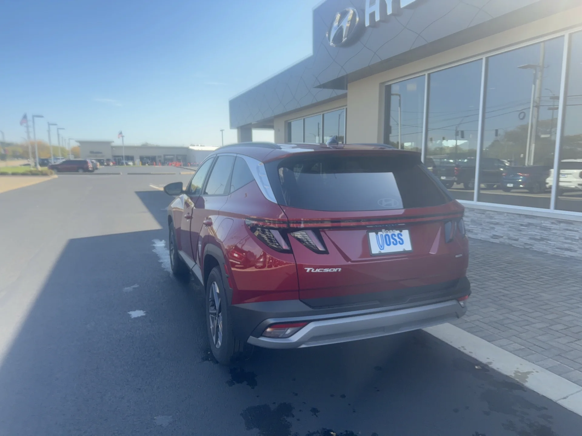 New 2026 Ultimate Red Pearl Hyundai SEL Premium image 12