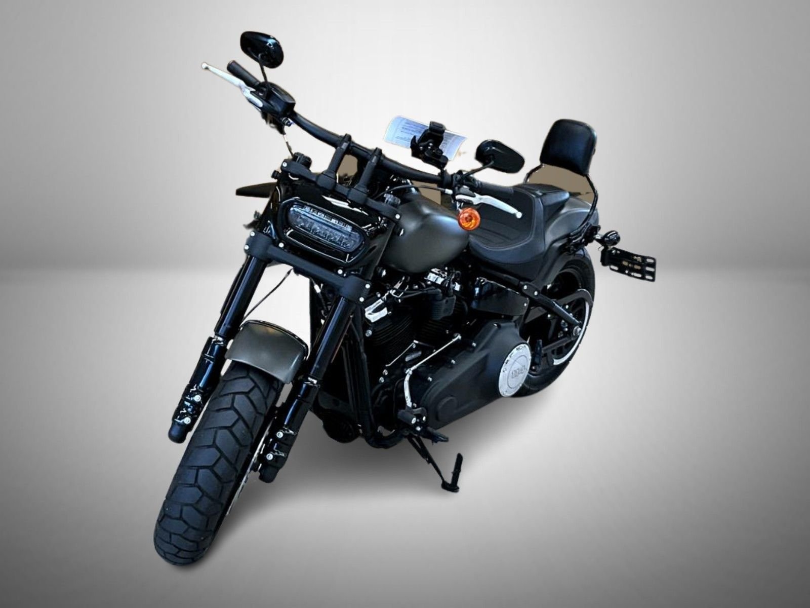 Used 2018 Gray Harley-Davidson FAT BOB image 1