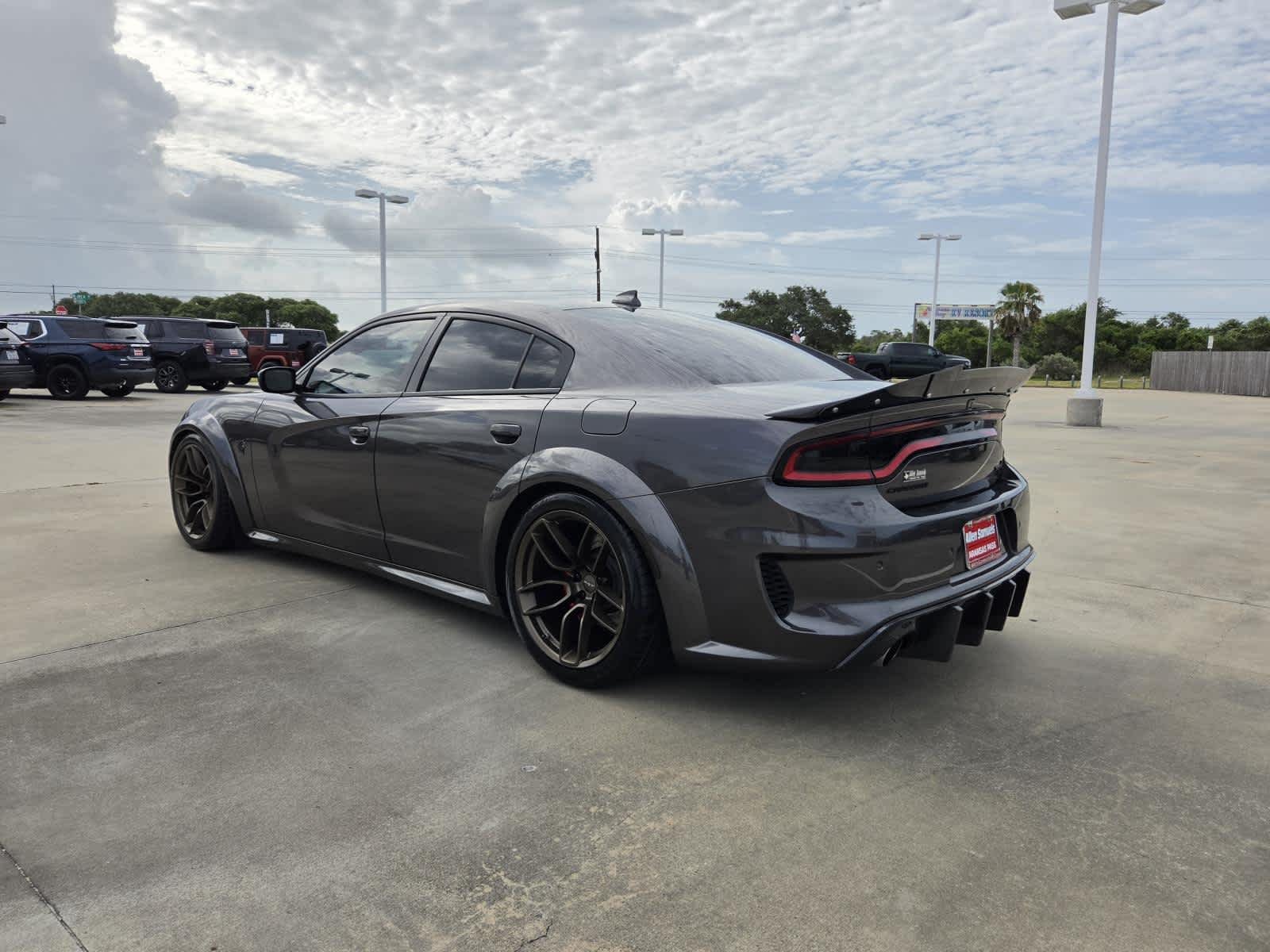 Used 2021 Granite Pearlcoat Dodge SRT Hellcat Widebody image 3