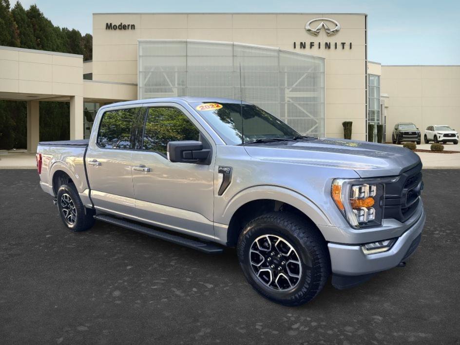 Used 2022 Silver Metallic Ford XLT image 3