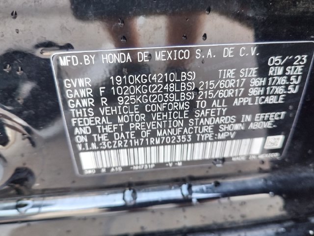 Used 2024 Blue Honda EX-L image 34
