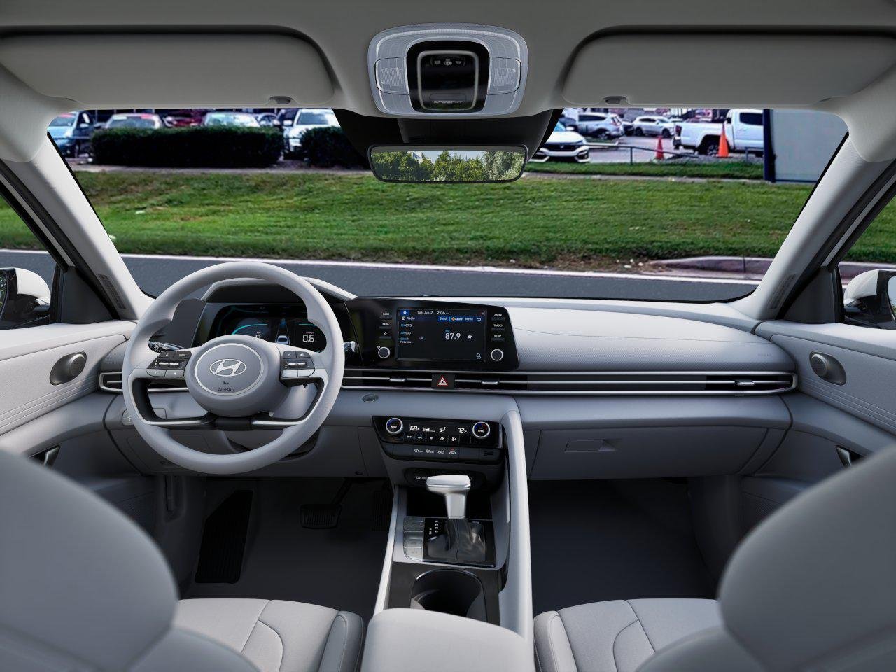 New 2026 Serenity White Hyundai Blue image 44