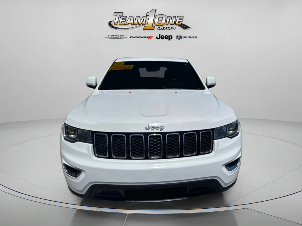 Used 2018 Bright White Clearcoat Jeep Laredo E image 4