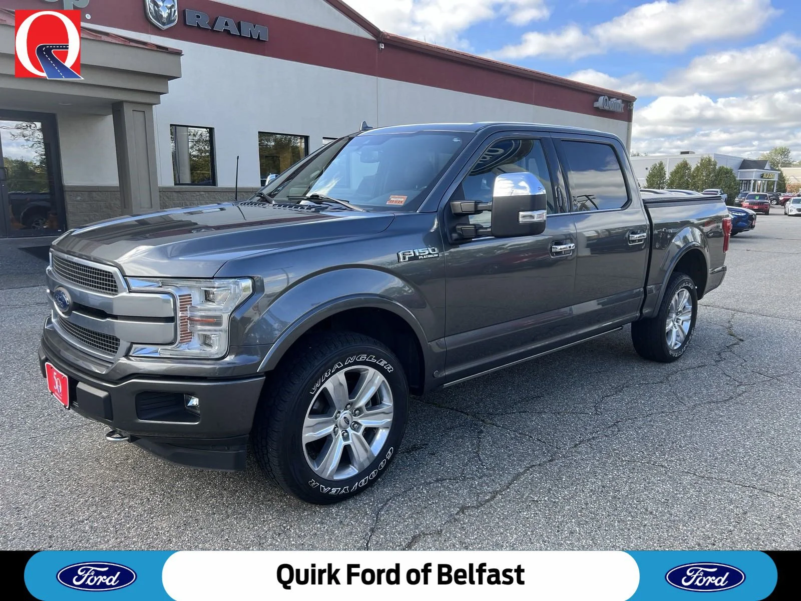 Used 2019 Gray Ford Platinum image 1