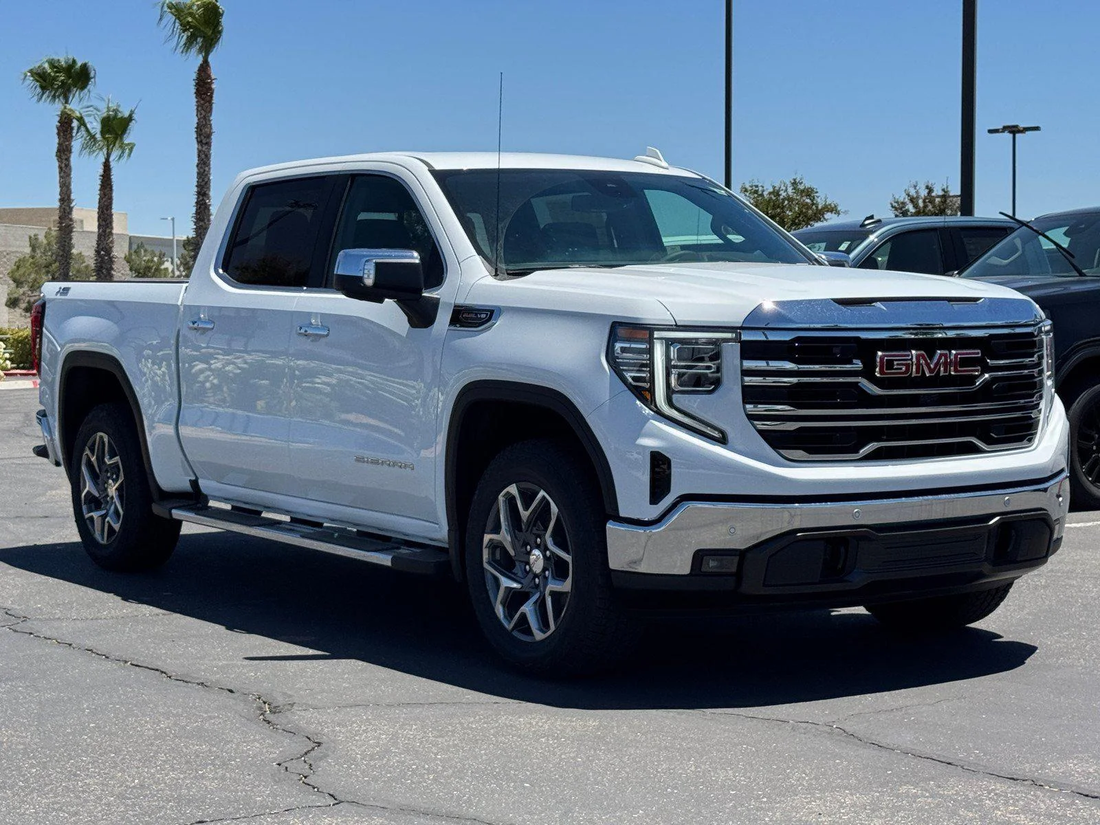 New 2026 Summit White GMC SLT image 1