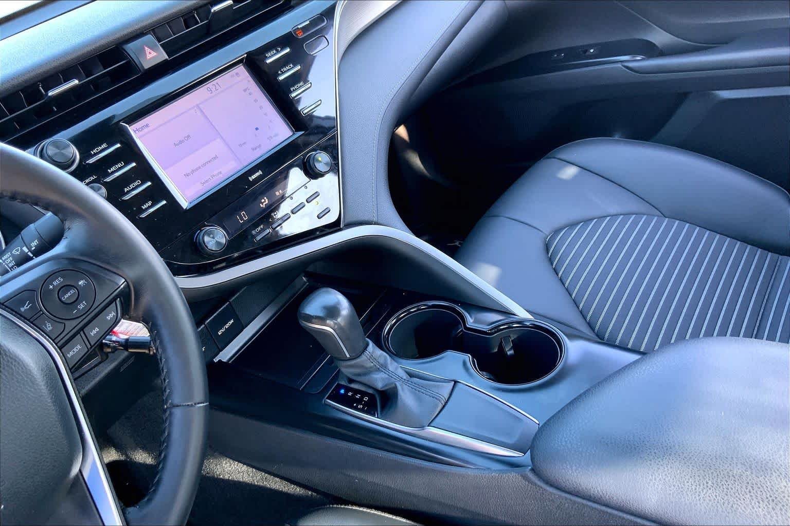 Used 2020 Celestial Silver Metallic Toyota SE image 16