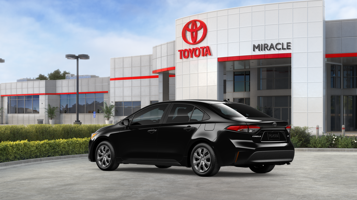 New 2026 Black Toyota LE image 28