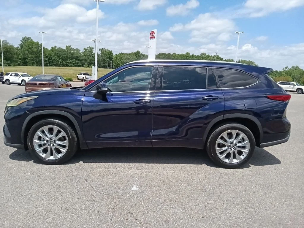 Used 2021 Blue Toyota Limited image 6