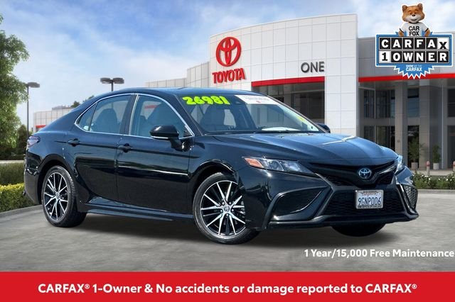 Certified Used 2023 Black Toyota SE image 2