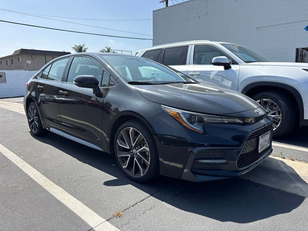Used 2022 Black Toyota SE image 1