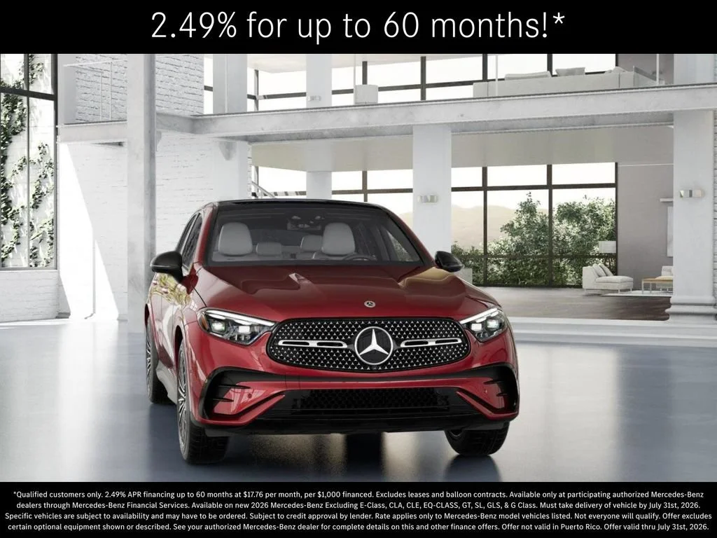 New 2026 MANUFAKTUR Patagonia Red Metallic Mercedes-Benz GLC 300 image 50
