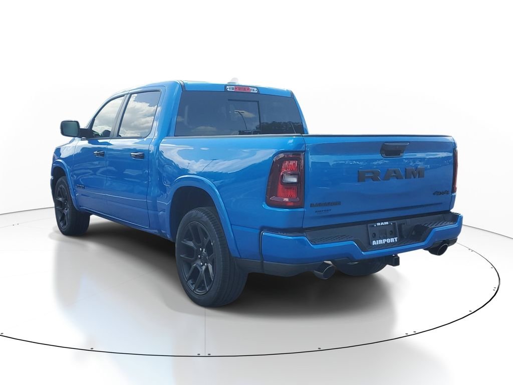 New 2026 Hydro Blue Pearl-Coat Exterior Paint RAM Laramie image 2