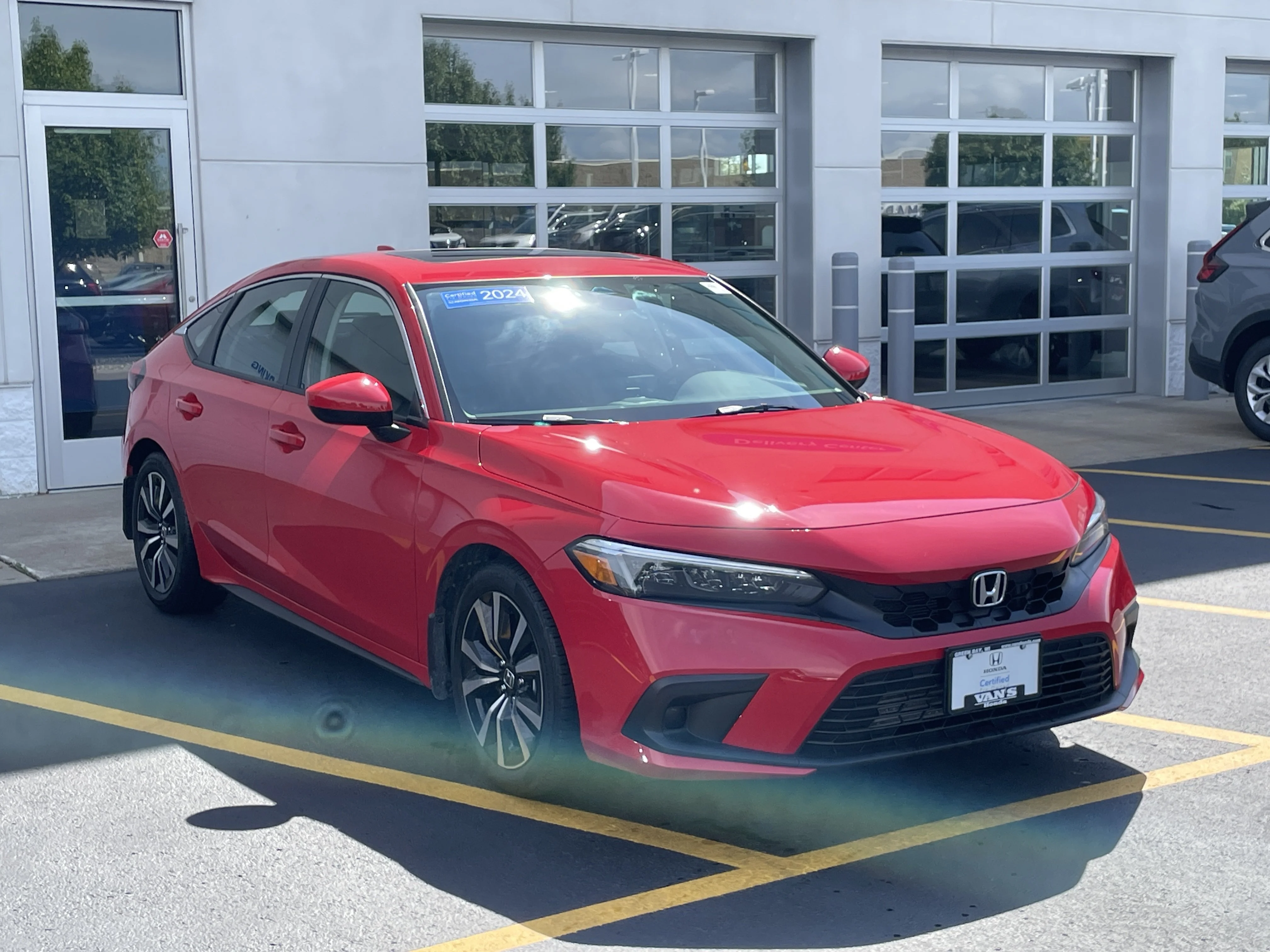 Certified Used 2024 Rallye Red Honda 1.5T EX-L image 30