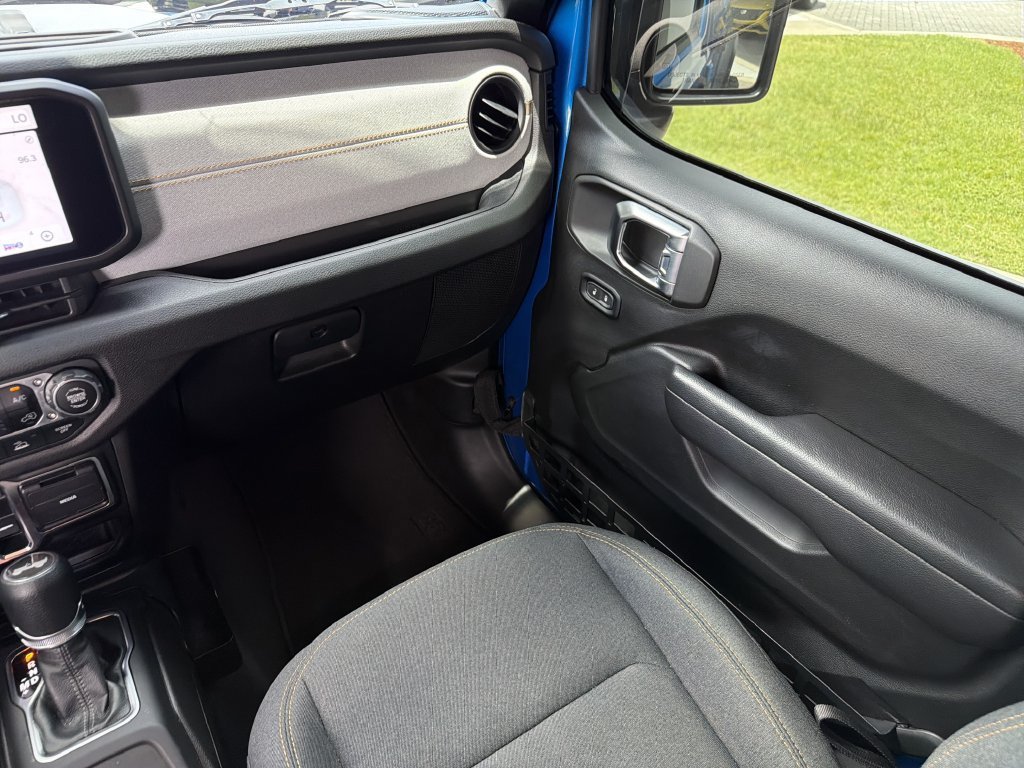 Used 2024 Blue Jeep 4-Door Sport S 4x4 image 21