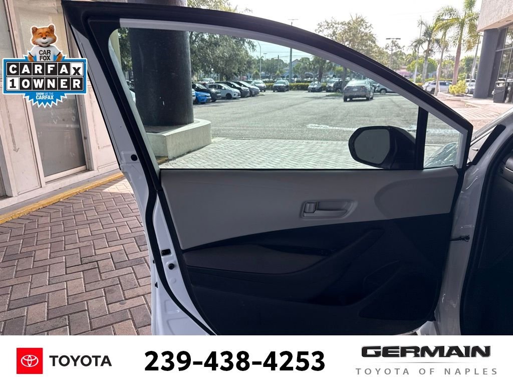 Certified Used 2025 White Toyota LE image 14