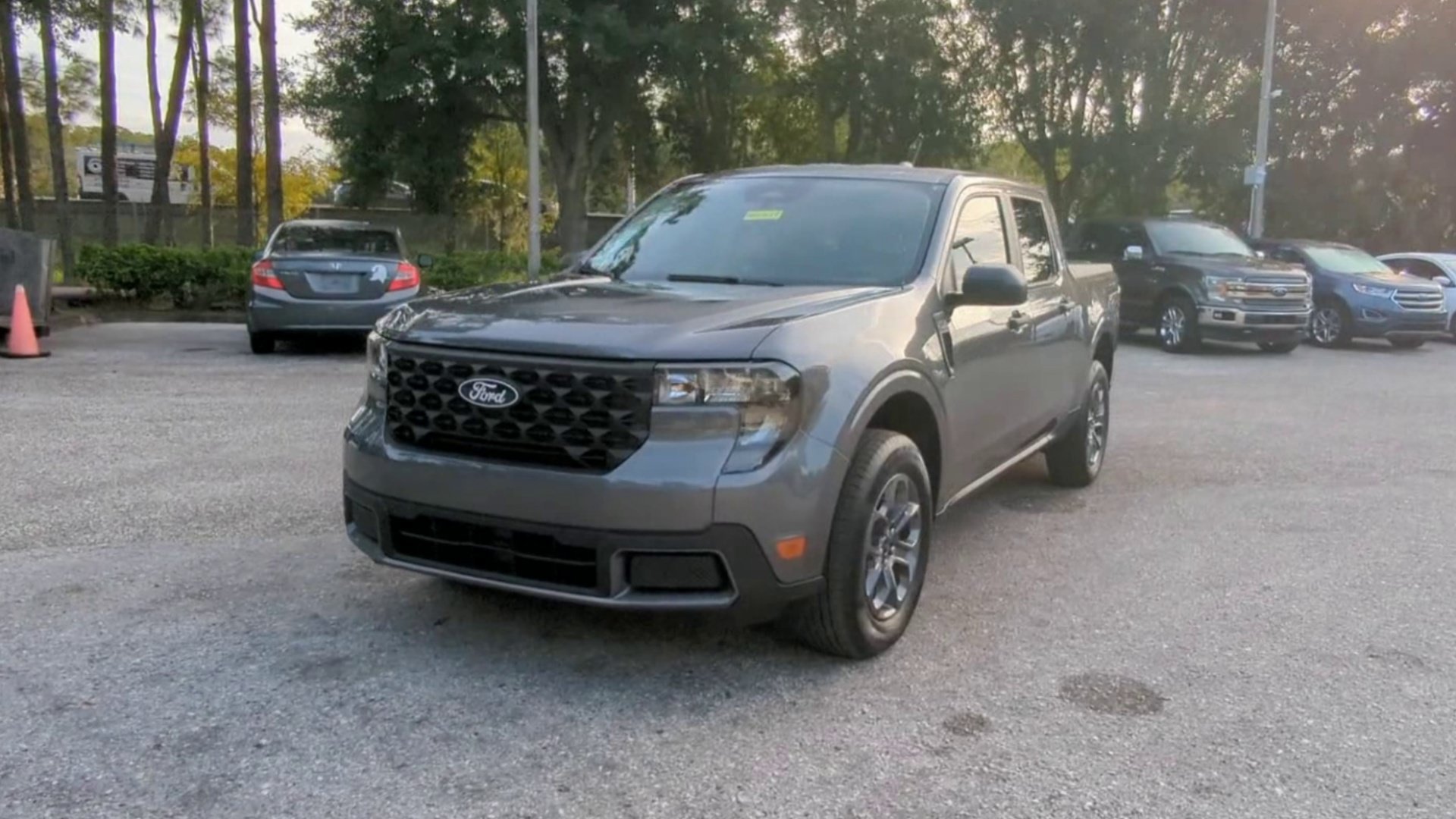 New 2026 Carbonized Gray Metallic Ford XLT image 8
