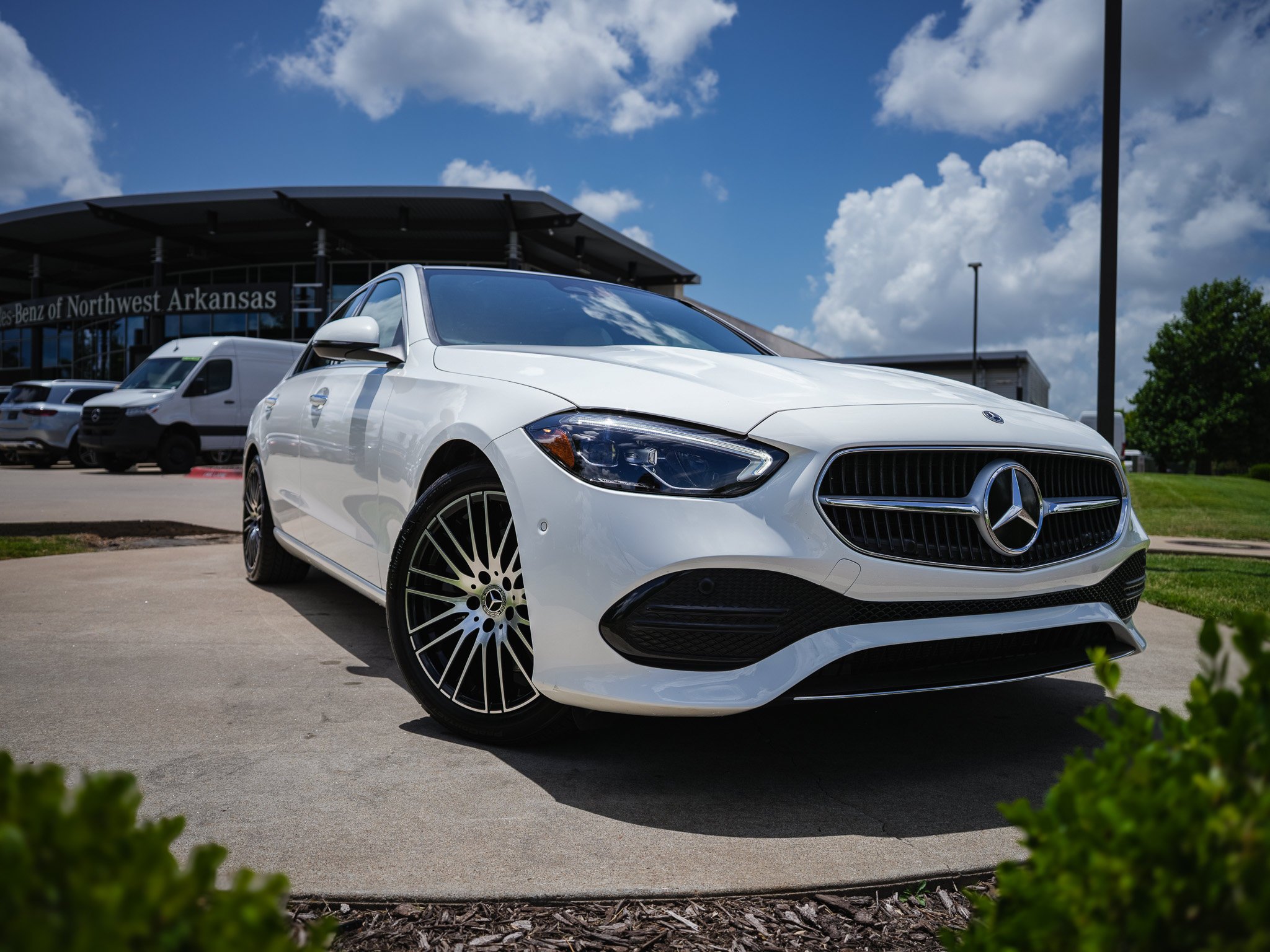 Certified Used 2025 Polar White Mercedes-Benz C 300 image 2