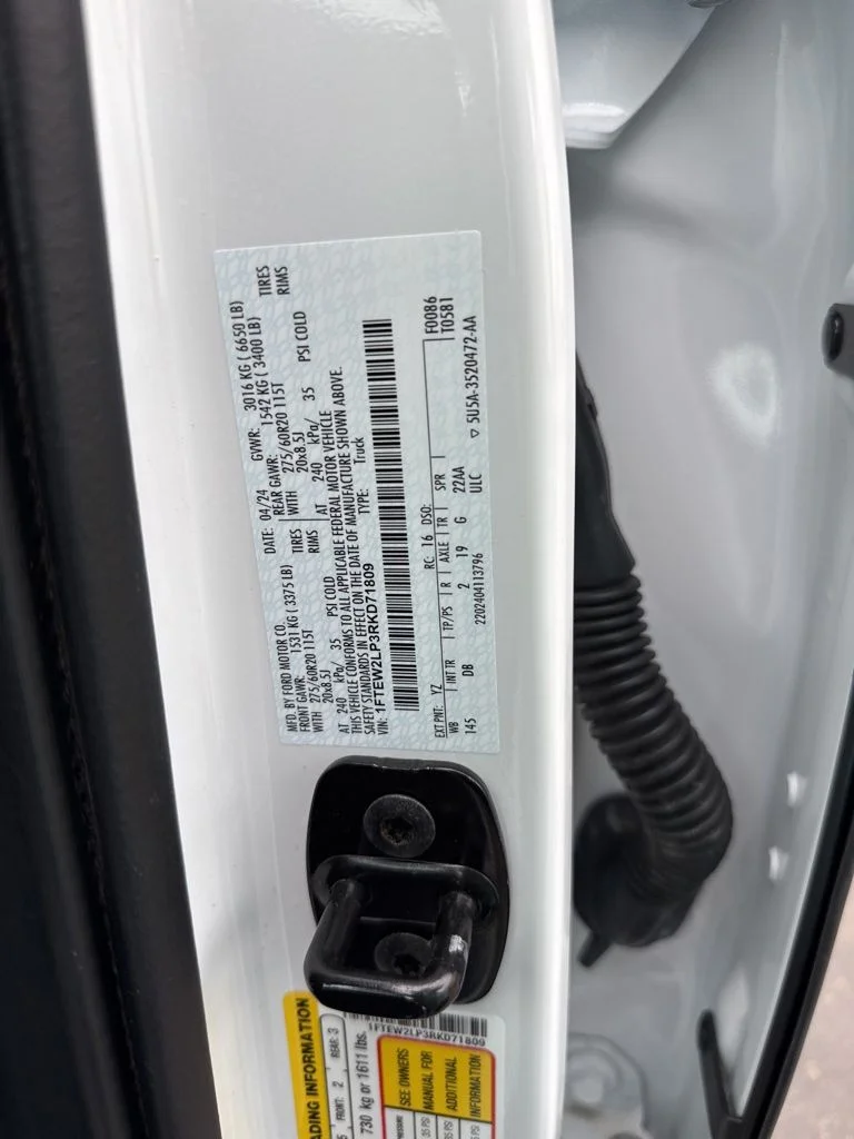 Used 2024 White Ford STX image 50