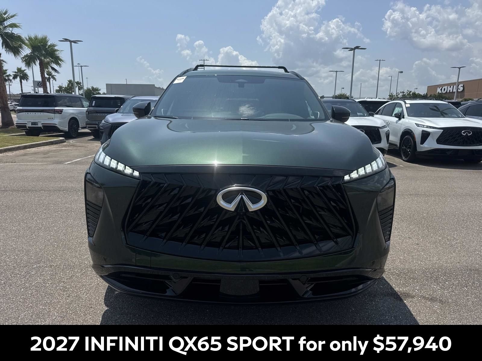 New 2027 DEEP EMERALD INFINITI Sport AWD image 2