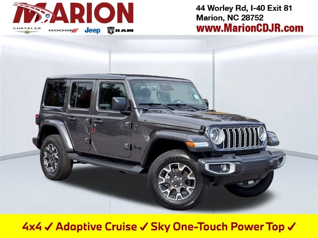 New 2027 Gray Jeep Sahara image 1