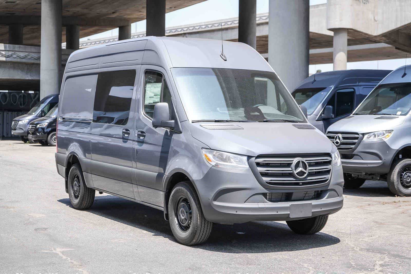 New 2026 Graphite Gray Mercedes-Benz Crew 144WB High Roof RWD 2.0L I4 Diesel Turbo HO image 3