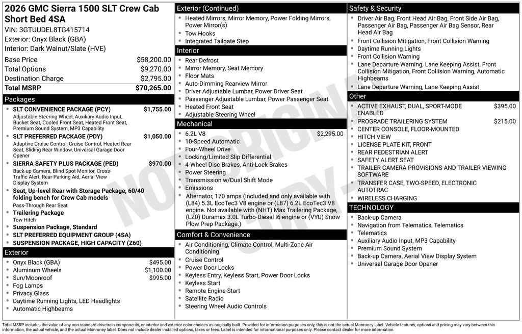 2026 GMC Sierra 1500 SLT - Photo 54