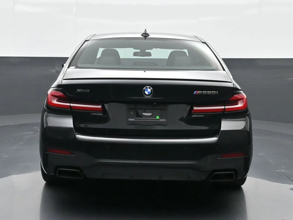 Certified Used 2023 Black Sapphire Metallic BMW M550i xDrive image 15