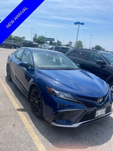 Used 2024 Blue Toyota XSE V6 image 1