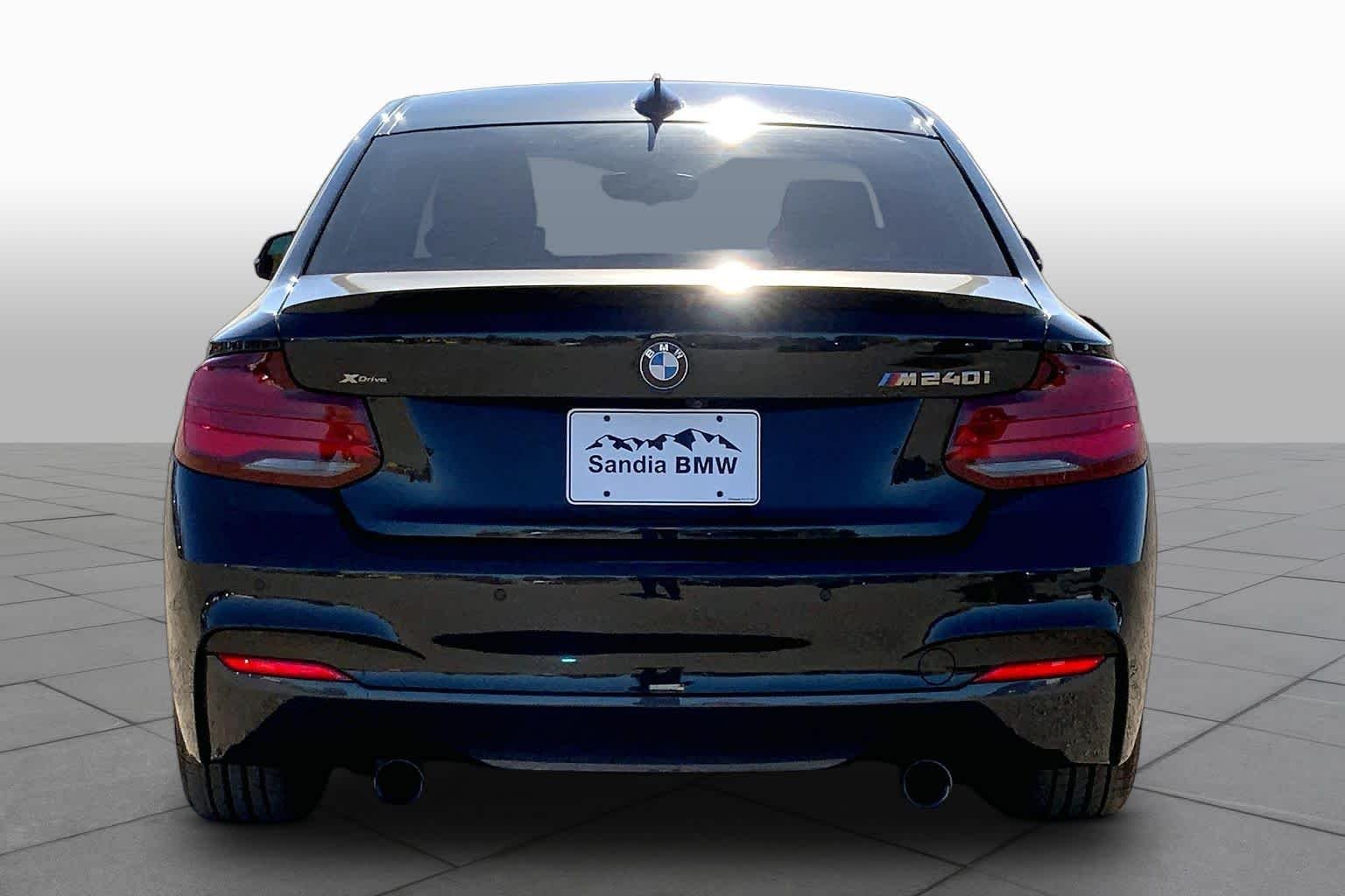 Used 2020 Black Sapphire Metallic BMW M240i xDrive image 4