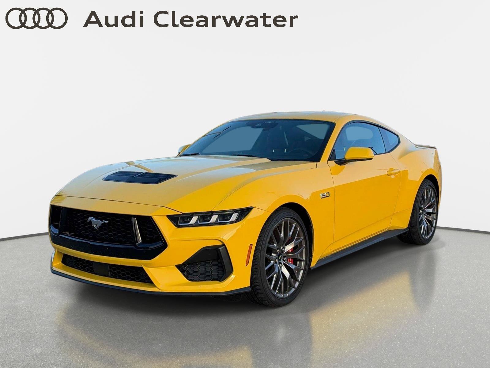 Used 2024 Yellow Splash Metallic Tri-coat Ford GT Premium image 1