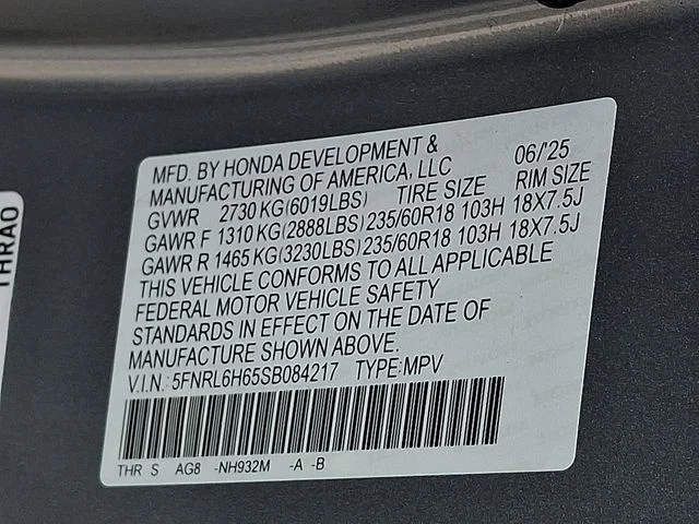 Used 2025  Honda EX-L image 27