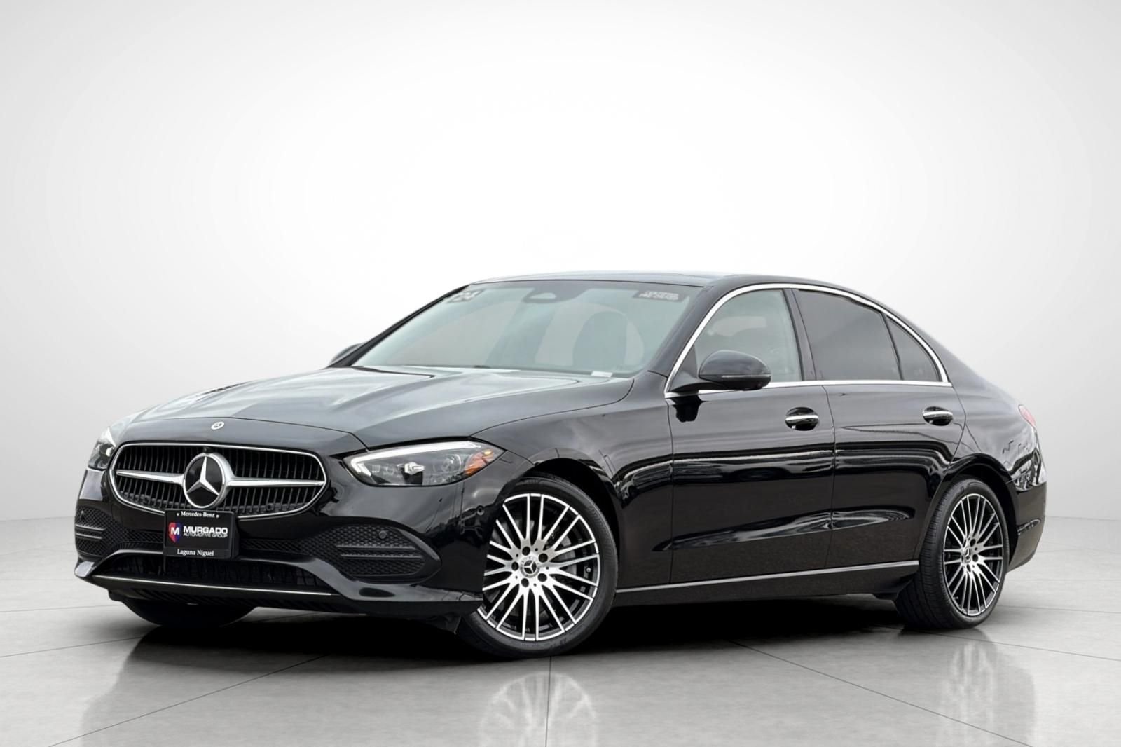Certified Used 2024 Black Mercedes-Benz C 300 image 1