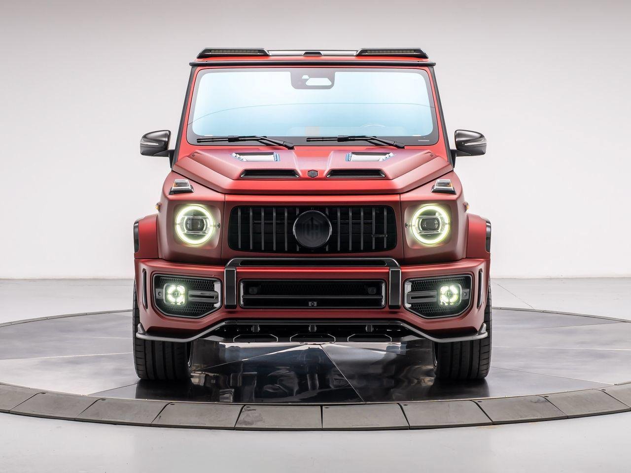 Used 2025 SATIN DARK RED PPF Mercedes-Benz AMG® G63 image 8